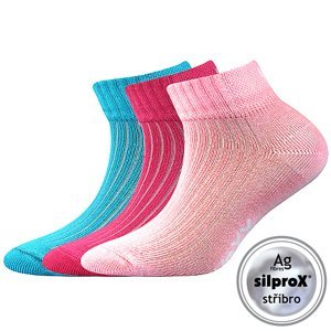 VOXX ponožky Setra dětská mix A - holka 3 pár 16-19 109699