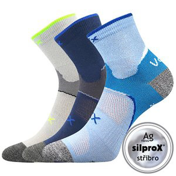 VOXX ponožky Maxterik silproX mix A - kluk 3 pár 30-34 101555
