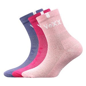 VOXX ponožky Fredík mix A - holka 3 pár 20-24 101004