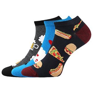 LONKA ponožky Dedon mix D 3 pár 39-42 116289