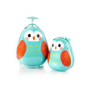 Heys Travel Tots Owl – sada batohu a kufru Kufr: 19 l  / Batoh: 4 L HEYS-13030-3170-00