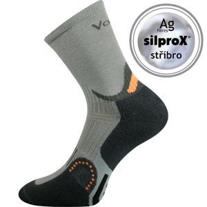 VOXX ponožky Actros silproX světle šedá 1 pár 35-38 102708