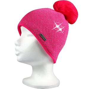 VOXX čepice Mokki magenta/stříbrná 1 ks uni 113963