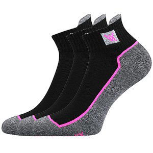 VOXX ponožky Nesty 01 černá II 3 pár 35-38 114680