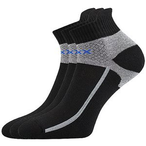 VOXX ponožky Glowing černá 3 pár 35-38 102499