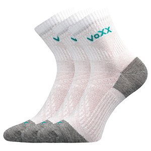 VOXX ponožky Rexon 01 bílá 3 pár 43-46 117304