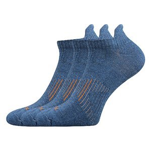 VOXX ponožky Patriot A jeans melé 3 pár 35-38 117487