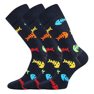 LONKA ponožky Twidor ryby 3 pár 35-38 118673