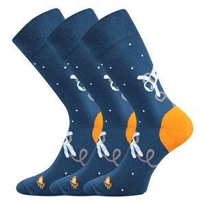 LONKA ponožky Twidor kosmonaut 3 pár 43-46 117463