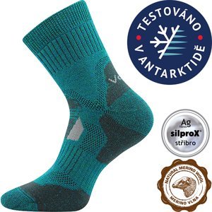 VOXX® ponožky Stabil modro-zelená 1 pár 35-38 117562