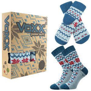 VOXX ponožky Trondelag set azurová 1 ks 35-38 117515