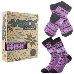 VOXX ponožky Trondelag set fialová 1 ks 35-38 117513