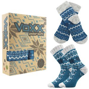 VOXX ponožky Trondelag set petrolejová 1 ks 35-38 117519