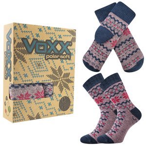 VOXX ponožky Trondelag set starorůžová 1 ks 35-38 117514
