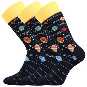 LONKA® ponožky Depate planety 3 pár 43-46 118165