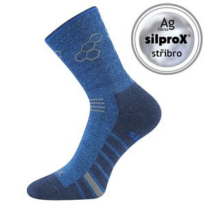 VOXX ponožky Virgo modrá melé 1 pár 35-38 117217