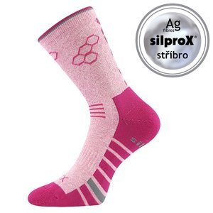 VOXX ponožky Virgo růžová melé 1 pár 35-38 117218