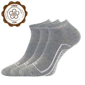 VOXX ponožky Linemus šedá melé 3 pár 35-38 118849