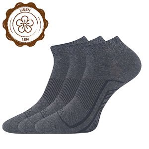VOXX ponožky Linemus antracit melé 3 pár 35-38 118850