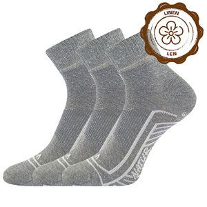 VOXX ponožky Linemum šedá melé 3 pár 43-46 118846