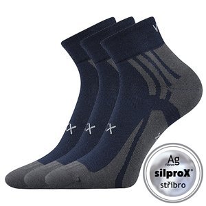 VOXX ponožky Abra tm.modrá 3 pár 35-38 112273