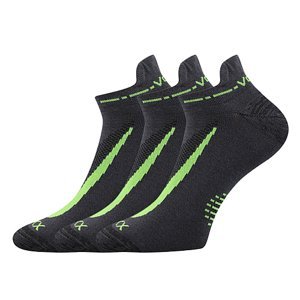 VOXX® ponožky Rex 10 tm.šedá 3 pár 39-42 113563