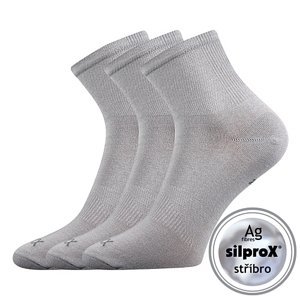 VOXX ponožky Regular sv.šedá 3 pár 35-38 110200