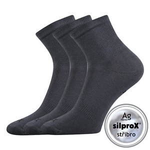 VOXX ponožky Regular tm.šedá 3 pár 35-38 110201