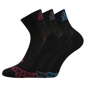 VOXX ponožky Evok mix černá 3 pár 35-38 100920