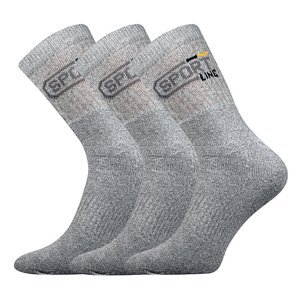 BOMA ponožky Spot 3pack sv.šedá 1 pack 35-38 111897