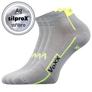 VOXX ponožky Kato sv.šedá 3 pár 35-38 112257
