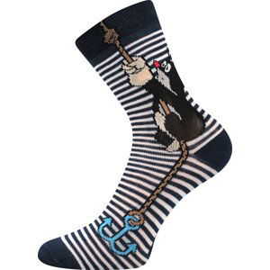 BOMA ponožky Krtek kotva-modrá 1 pár 30-34 116640
