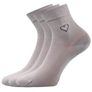 LONKA ponožky Filiona sv.šedá 3 pár 35-38 116329
