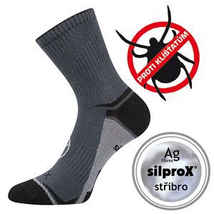 VOXX ponožky Optifan 03 tm.šedá 1 pár 35-38 116428