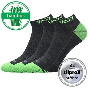 VOXX ponožky Bojar tm.šedá 3 pár 35-38 116573