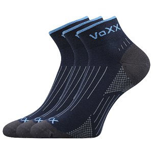 VOXX ponožky Azul tm.modrá 3 pár 35-38 117385