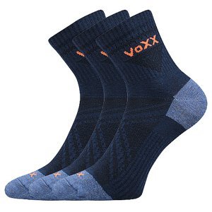 VOXX ponožky Rexon 01 tm.modrá 3 pár 43-46 117309