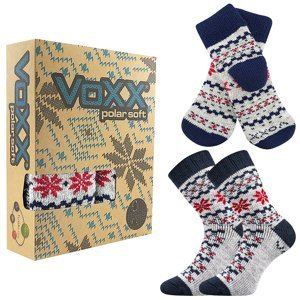 VOXX ponožky Trondelag set sv.šedá melé 1 ks 35-38 117517
