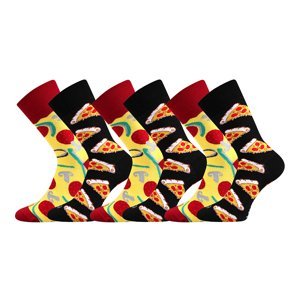 LONKA ponožky Doble Sólo 06/pizza 3 pár 43-46 117629