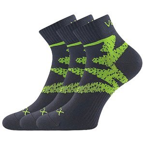 VOXX ponožky Franz 05 tm.šedá 3 pár 35-38 118179