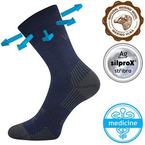 VOXX ponožky Optimus tm.modrá 1 pár 35-38 117764