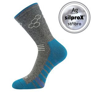 VOXX ponožky Virgo tm.šedá melé II 1 pár 35-38 117221