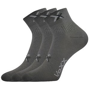 VOXX ponožky Quenda tm.šedá 3 pár 35-38 118551