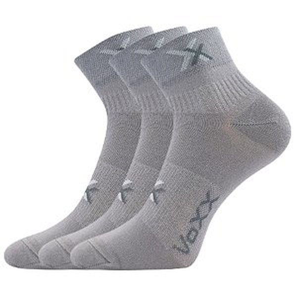 VOXX ponožky Quenda sv.šedá 3 pár 35-38 118552