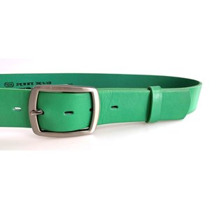 PENNY BELTS 4630 Dámský kožený opasek zelený 90cm