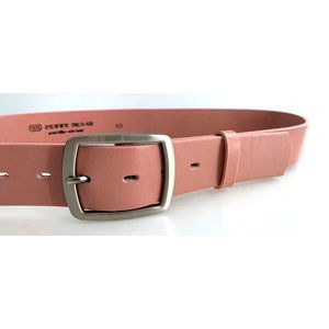 PENNY BELTS 46503 Dámský kožený opasek růžový 90cm