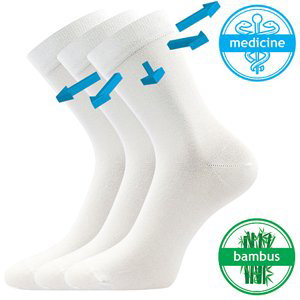 LONKA ponožky Drbambik bílá 3 pár 35-38 119279