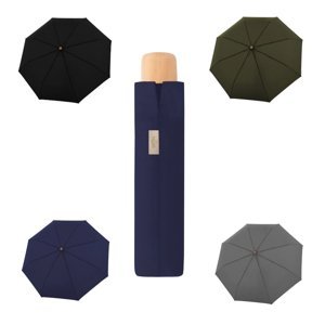 Doppler Mini NATURE Dámský skládací mechanický deštník šedá 700363NGR