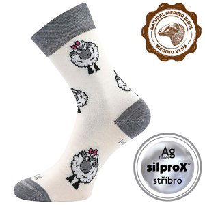 VOXX ponožky Vlněnka bílá 1 pár 35-38 119472