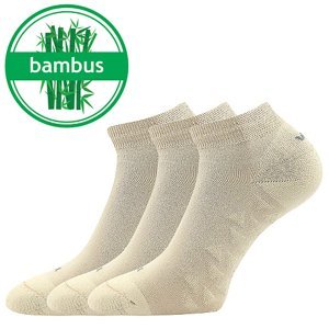 VOXX ponožky Beng béžová 3 pár 35-38 119612